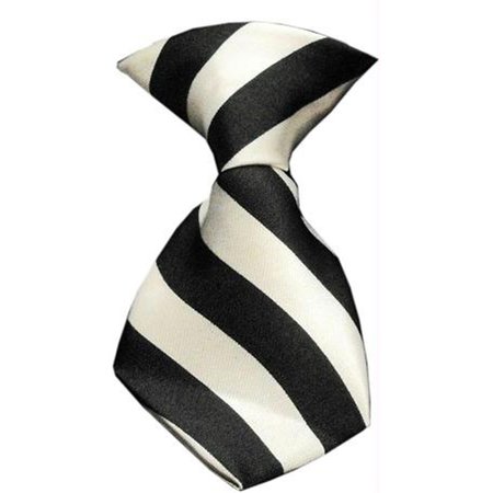 UNCONDITIONAL LOVE Dog Neck Tie Striped White UN764924